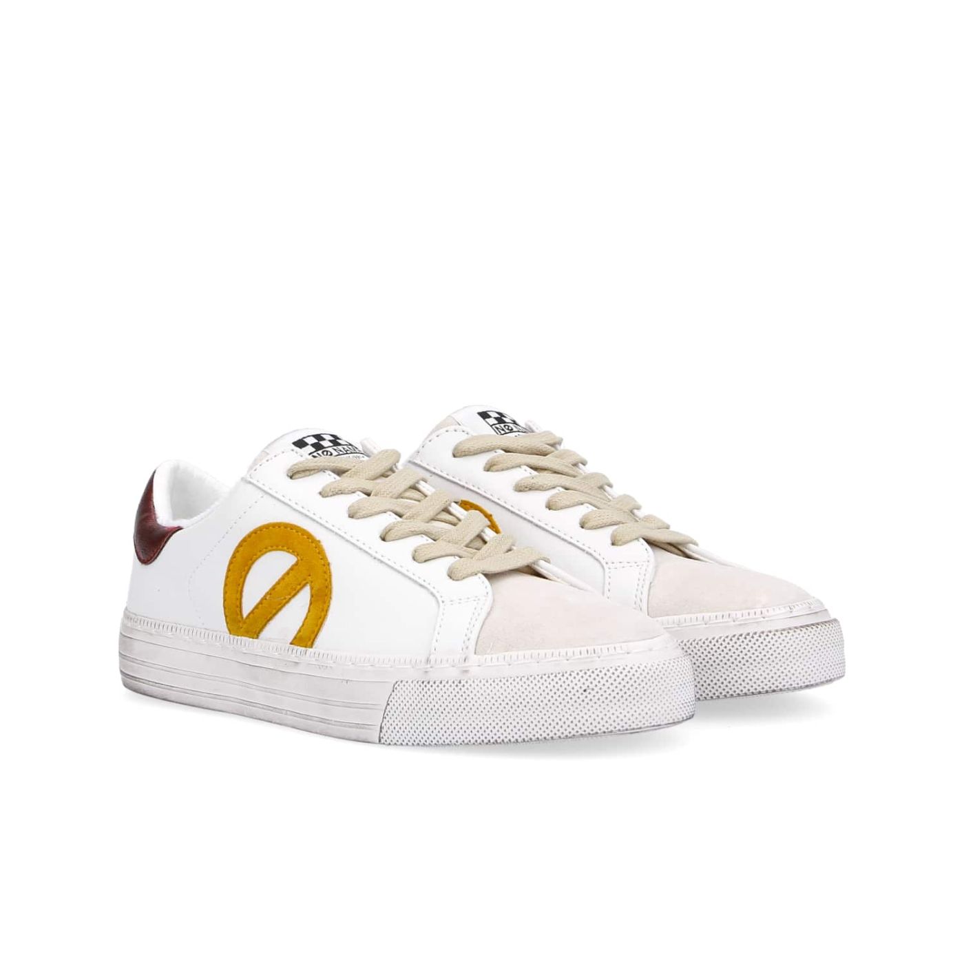 STRIKE SIDE - NAPPA/CRISTY - WHITE/BORDO
